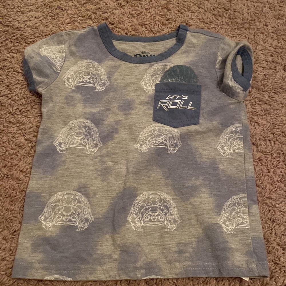 Disney Raya and the Last Dragon Tuk Tuk Let’s Roll Pocket T Shirt Short Sleeve - Picture 3 of 5